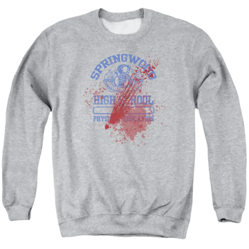 A Nightmare on Elm Street Springwood High Victim - Men's Crewneck Sweatshirt A Nightmare on Elm Street