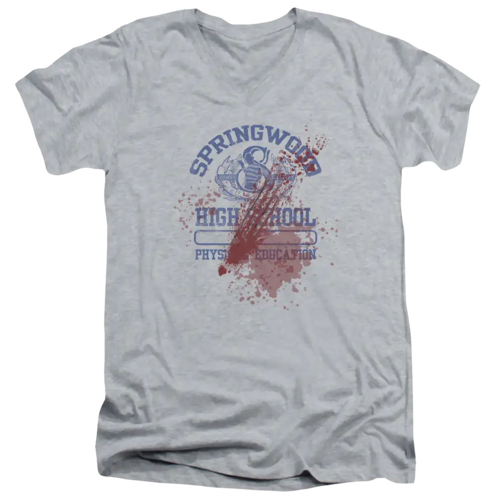 A Nightmare on Elm Street Springwood High Victim - Men's V-Neck T-Shirt A Nightmare on Elm Street