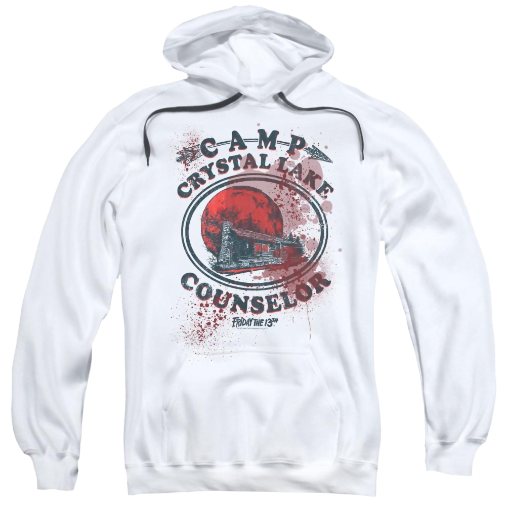 Friday The 13th Camp Counselor Victim - Pullover Hoodie Pullover Hoodie Friday The 13th