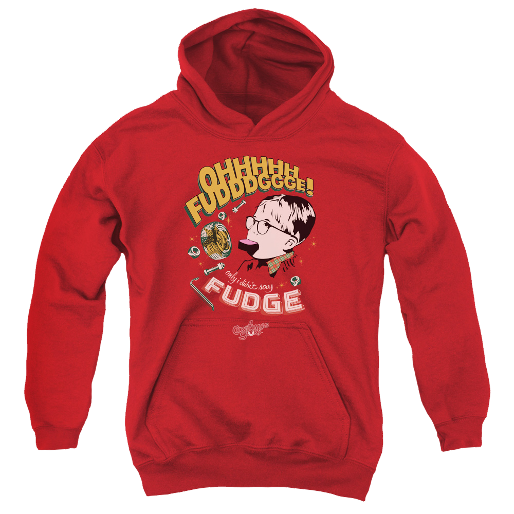 Christmas Fudge - Youth Hoodie Youth Hoodie (Ages 8-12) A Christmas Story