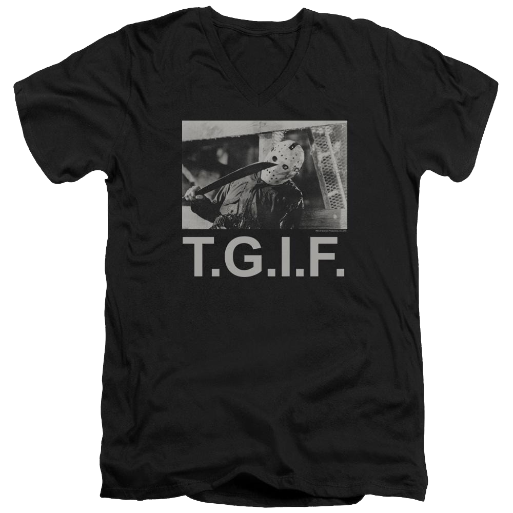 Friday The 13th Tgif - Men's V-Neck T-Shirt Men's V-Neck T-Shirt Friday The 13th