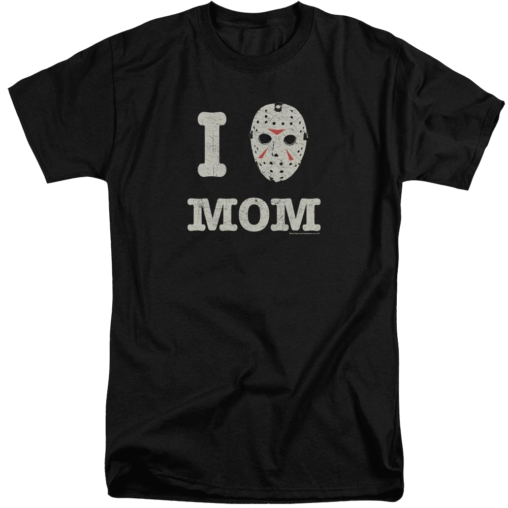 Friday The 13th Mommas Boy - Men's Tall Fit T-Shirt Men's Tall Fit T-Shirt Friday The 13th