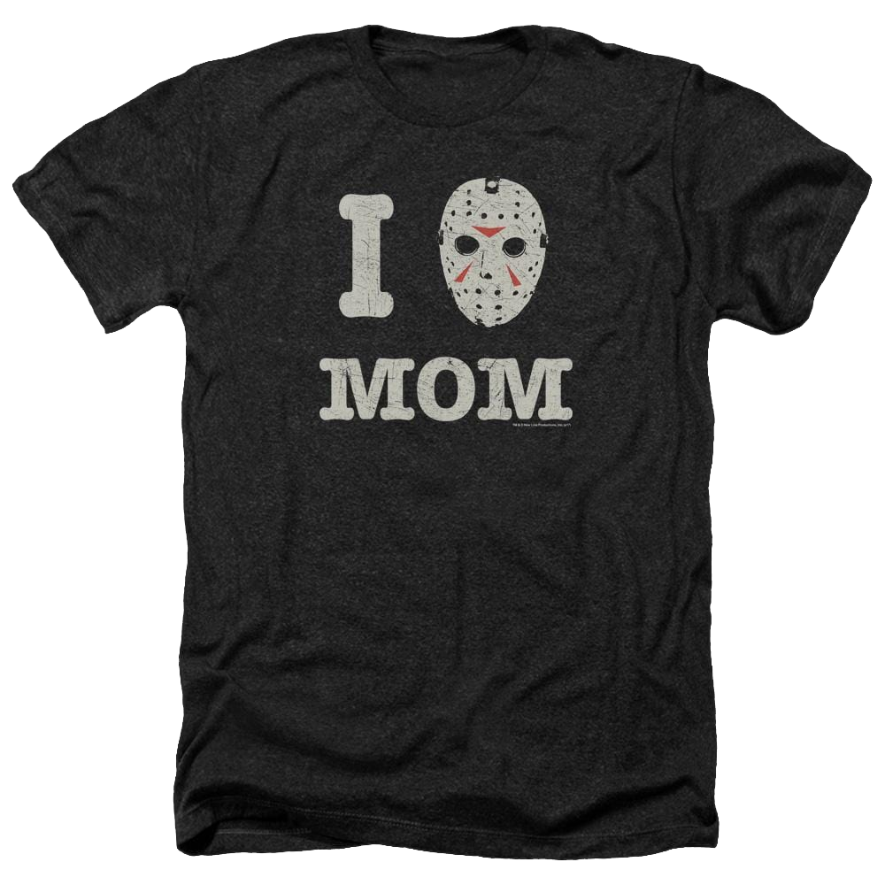 Friday The 13th Mommas Boy - Men's Heather T-Shirt Men's Heather T-Shirt Friday The 13th