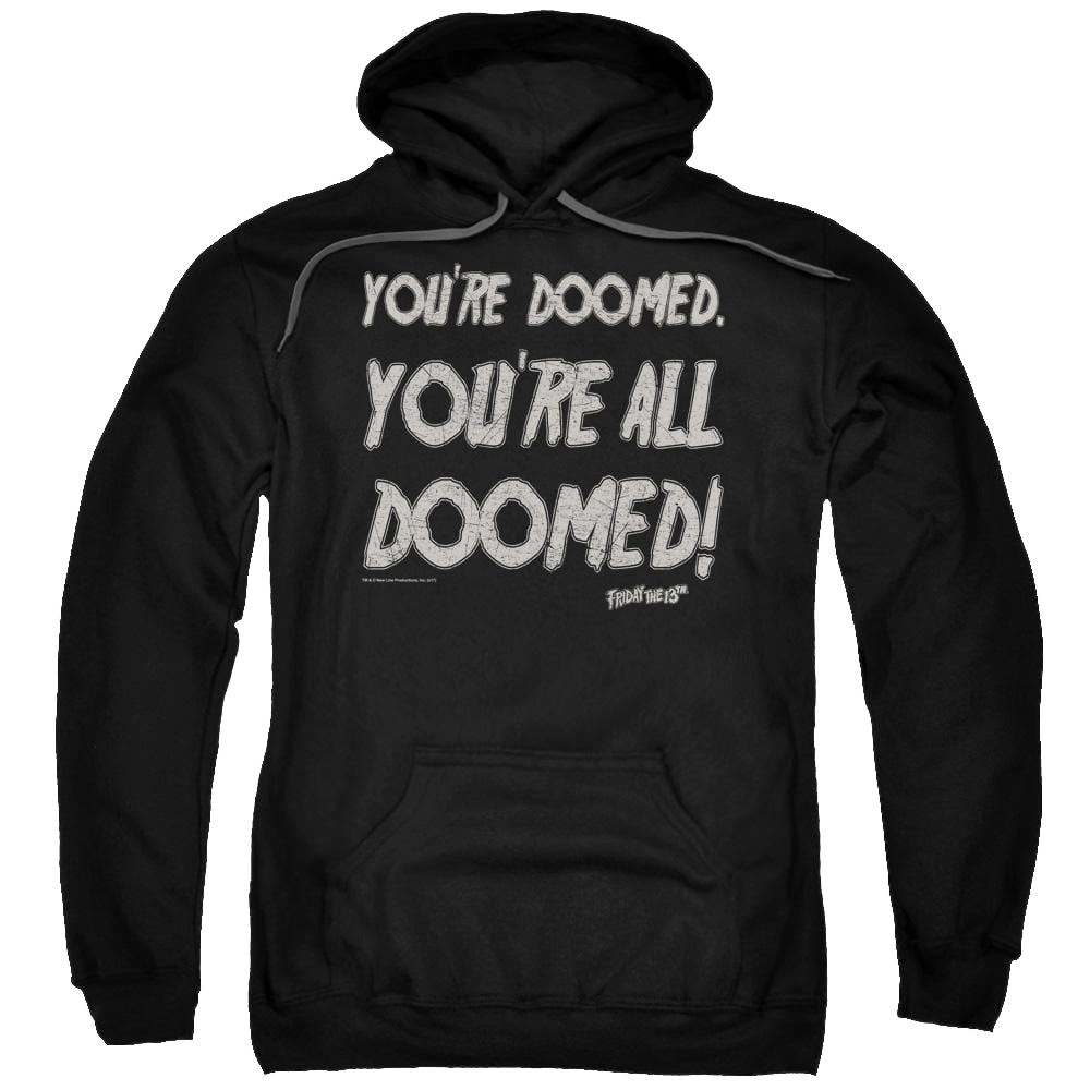 Friday The 13th Doomed - Pullover Hoodie Pullover Hoodie Friday The 13th