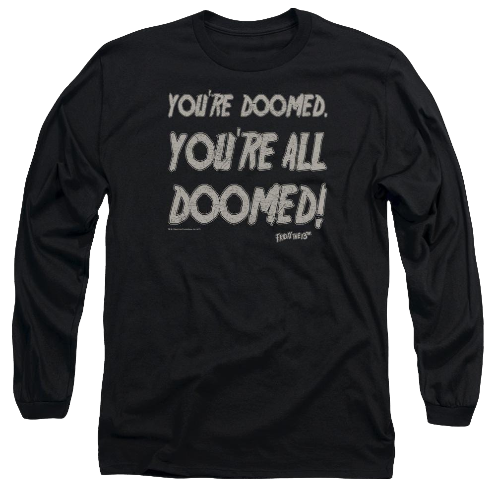 Friday The 13th Doomed - Men's Long Sleeve T-Shirt Men's Long Sleeve T-Shirt Friday The 13th