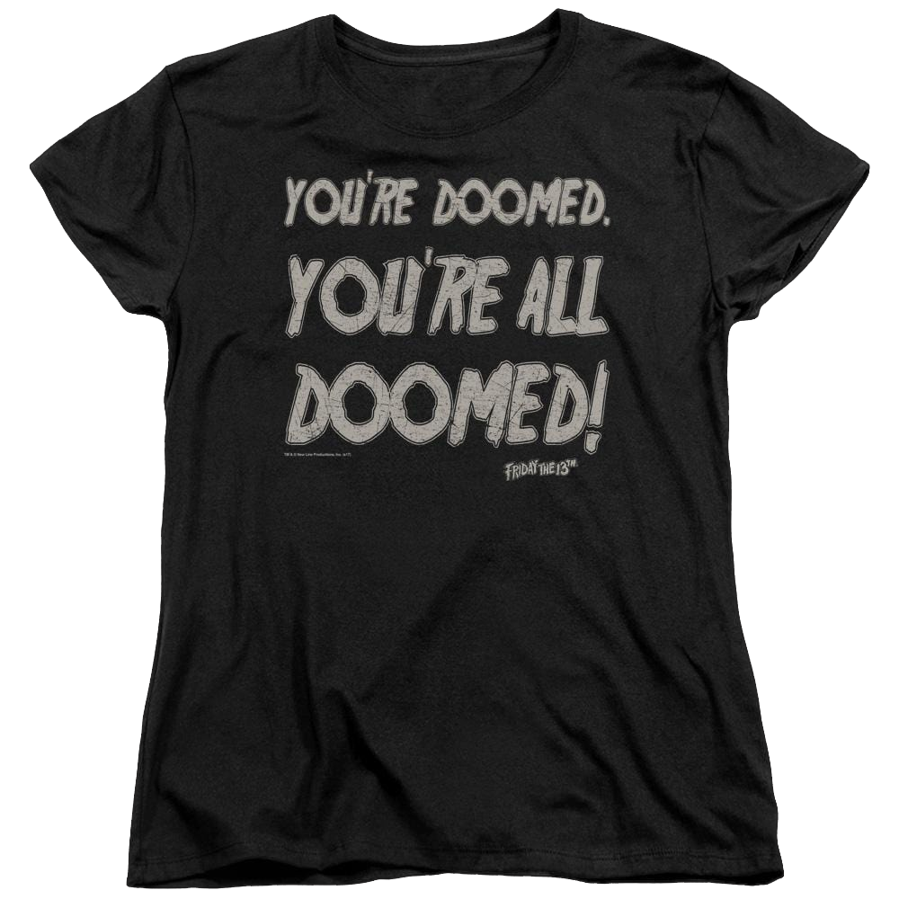 Friday The 13th Doomed - Women's T-Shirt Women's T-Shirt Friday The 13th
