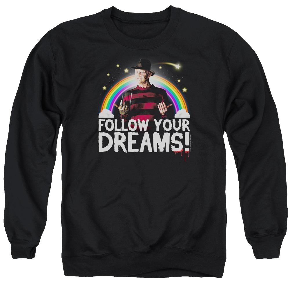 Friday The 13th Follow Your Dreams - Men's Crewneck Sweatshirt Men's Crewneck Sweatshirt Friday The 13th