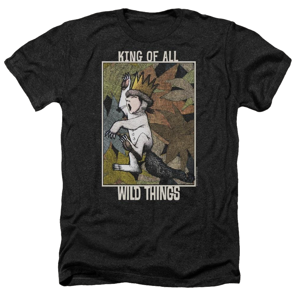 Where The Wild Things Are King Of All Wild Things Men's Heather T-Shirt Men's Heather T-Shirt Where The Wild Things Are
