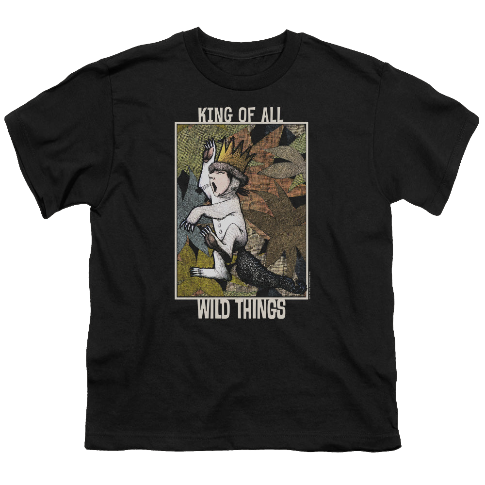Where the Wild Things Are King Of All Wild Things - Youth T-Shirt Youth T-Shirt (Ages 8-12) Where The Wild Things Are