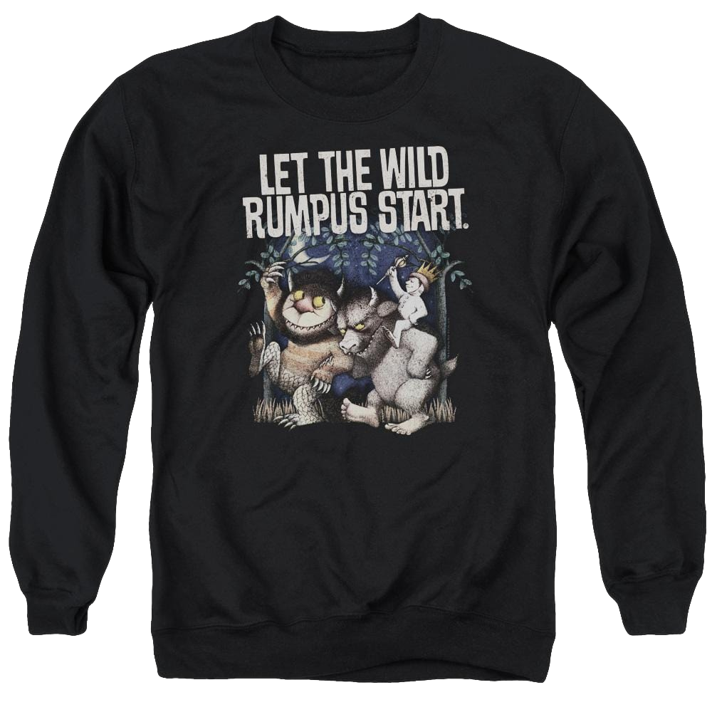 Where The Wild Things Are Wild Rumpus Men's Crewneck Sweatshirt Men's Crewneck Sweatshirt Where The Wild Things Are