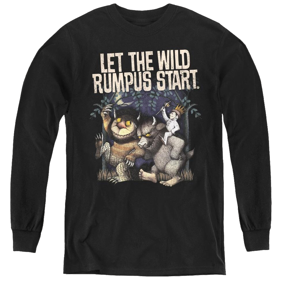 Where The Wild Things Are Wild Rumpus - Youth Long Sleeve T-Shirt Youth Long Sleeve T-Shirt Where The Wild Things Are