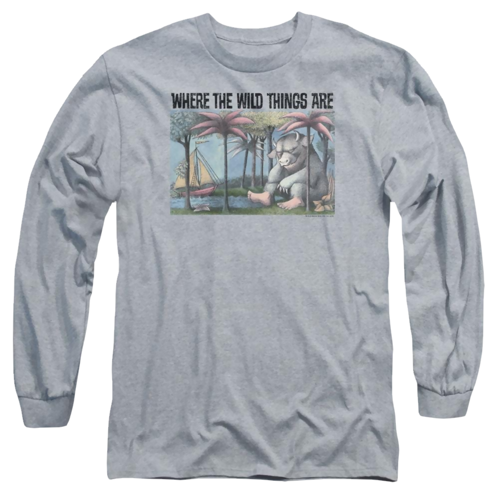Where The Wild Things Are Cover Art Men's Long Sleeve T-Shirt Men's Long Sleeve T-Shirt Where The Wild Things Are