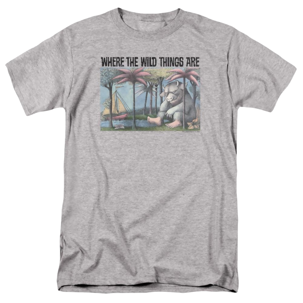 Where The Wild Things Are Cover Art Men's Regular Fit T-Shirt Men's Regular Fit T-Shirt Where The Wild Things Are