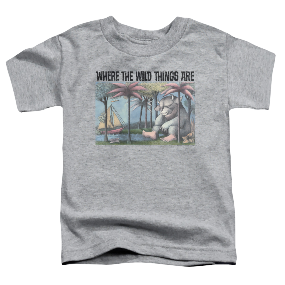Where the Wild Things Are Cover Art - Toddler T-Shirt Toddler T-Shirt Where The Wild Things Are