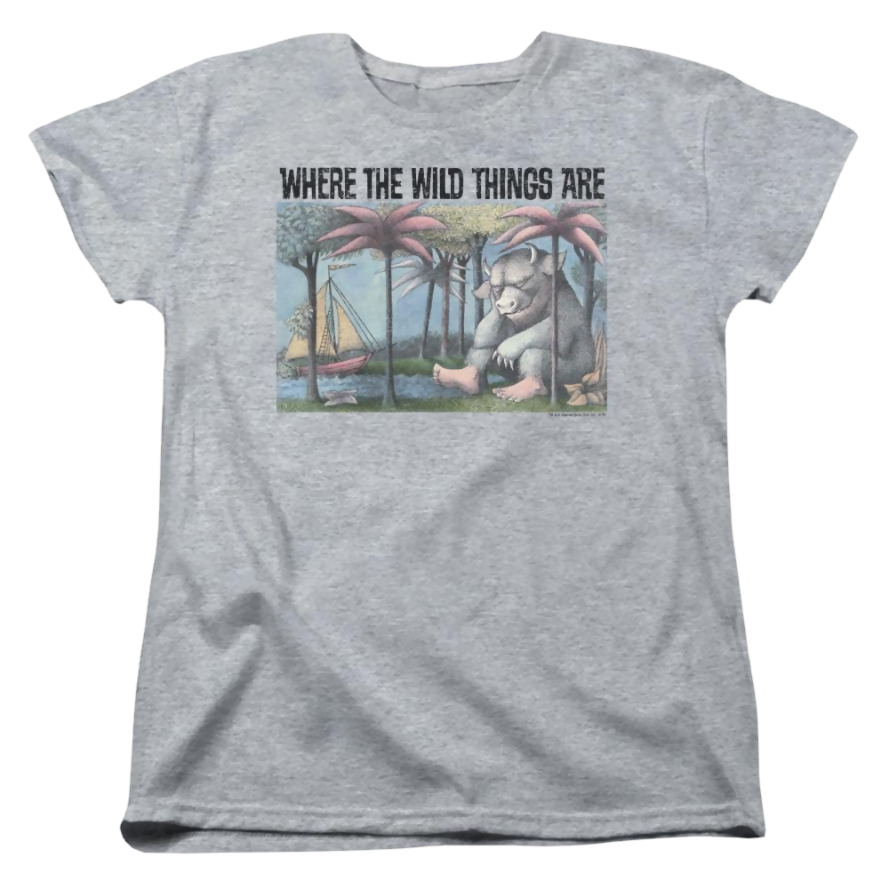 Where The Wild Things Are Cover Art Women's T-Shirt Women's T-Shirt Where The Wild Things Are