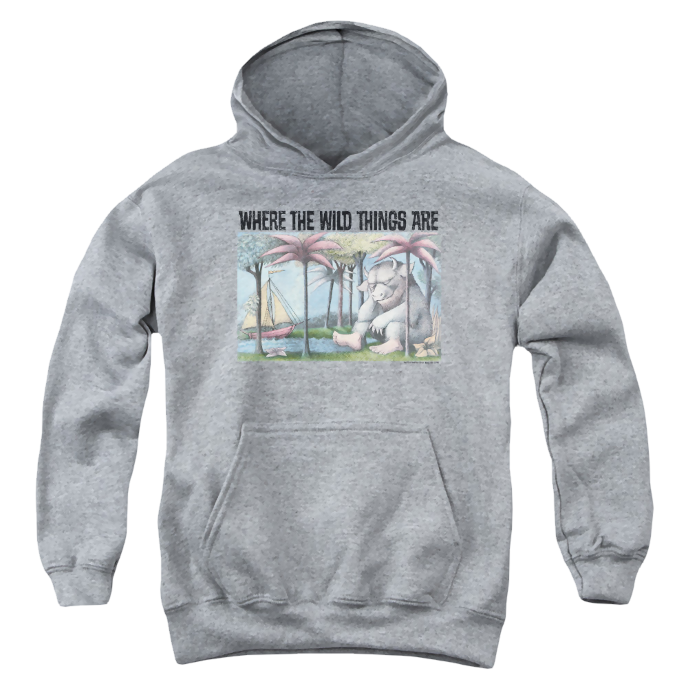 Where the Wild Things Are Cover Art - Youth Hoodie Youth Hoodie (Ages 8-12) Where The Wild Things Are