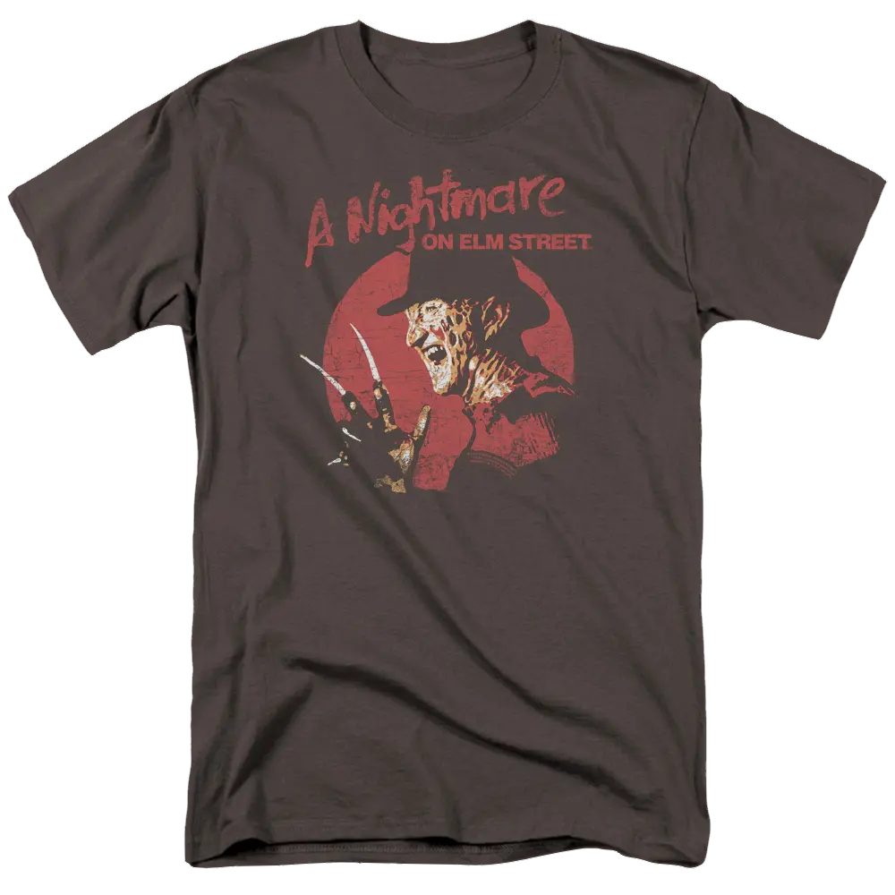 A Nightmare on Elm Street Freddy Circle - Men's Regular Fit T-Shirt A Nightmare on Elm Street