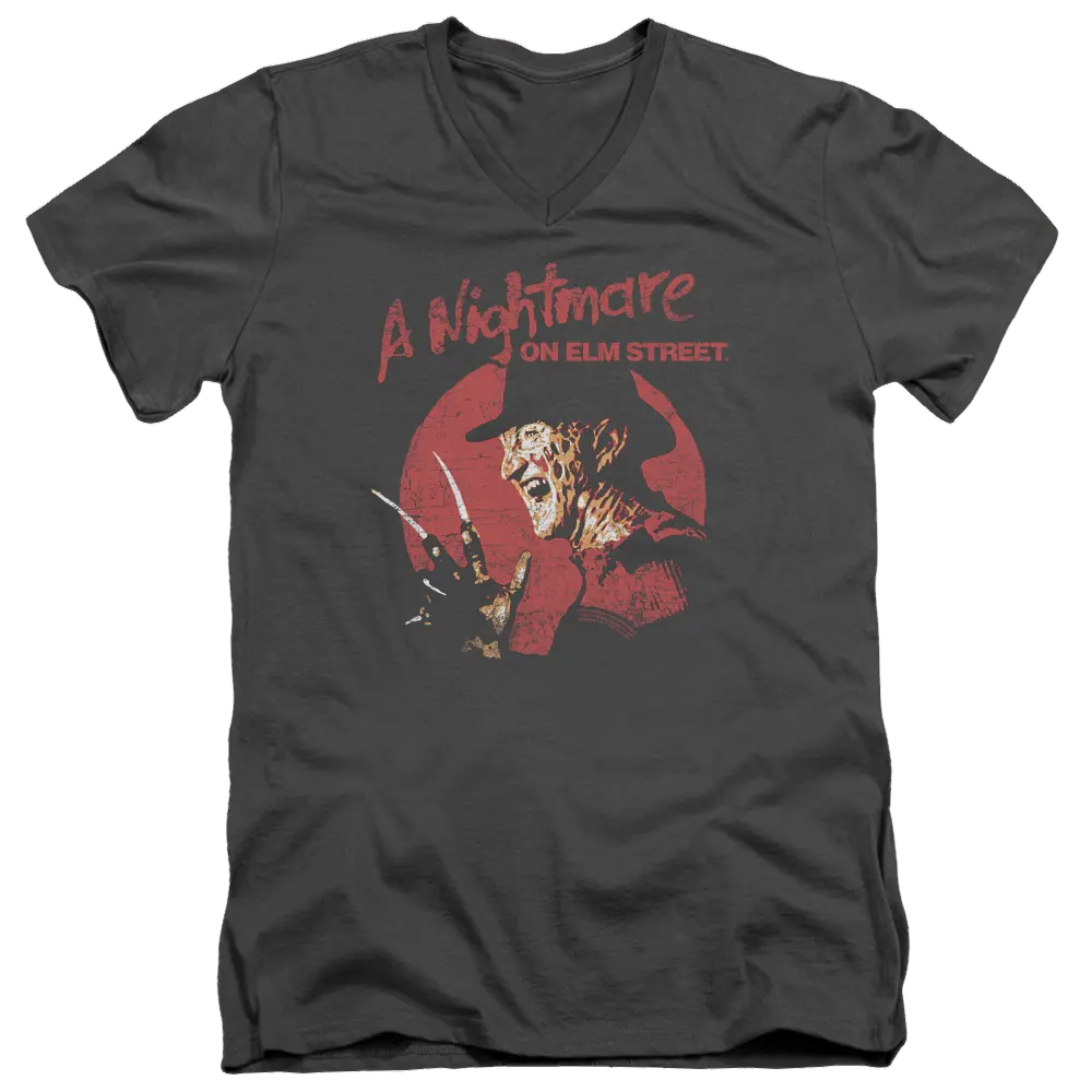 A Nightmare on Elm Street Freddy Circle - Men's V-Neck T-Shirt A Nightmare on Elm Street