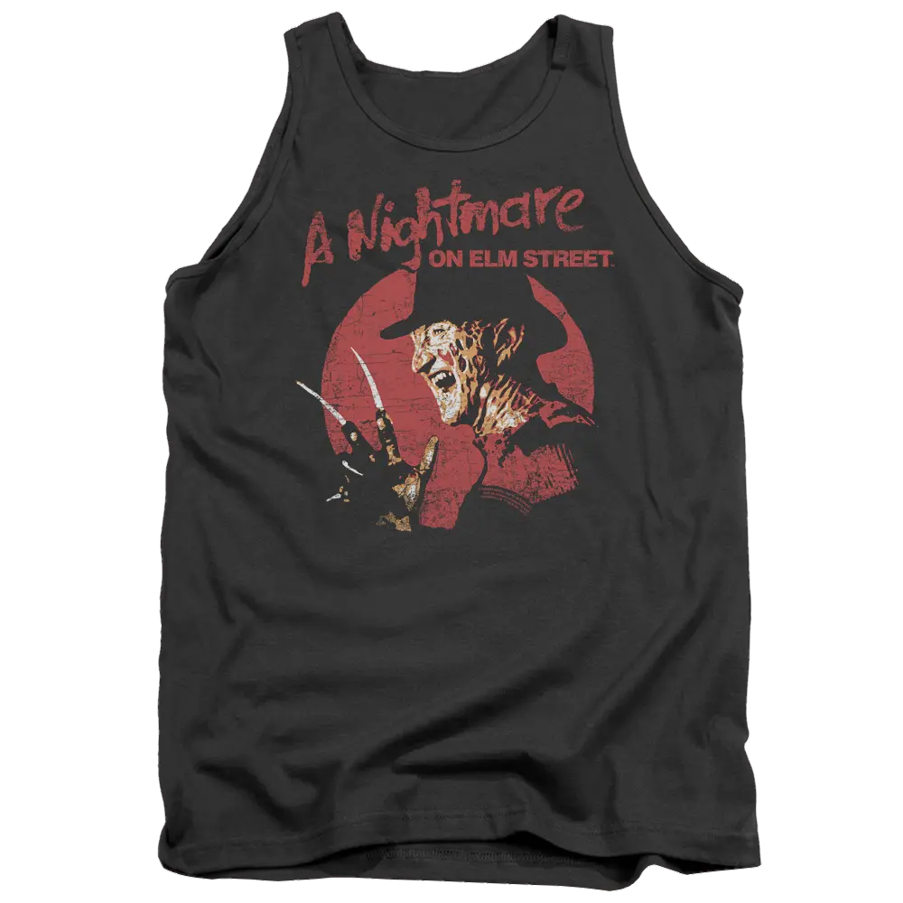 A Nightmare on Elm Street Freddy Circle Men's Tank A Nightmare on Elm Street