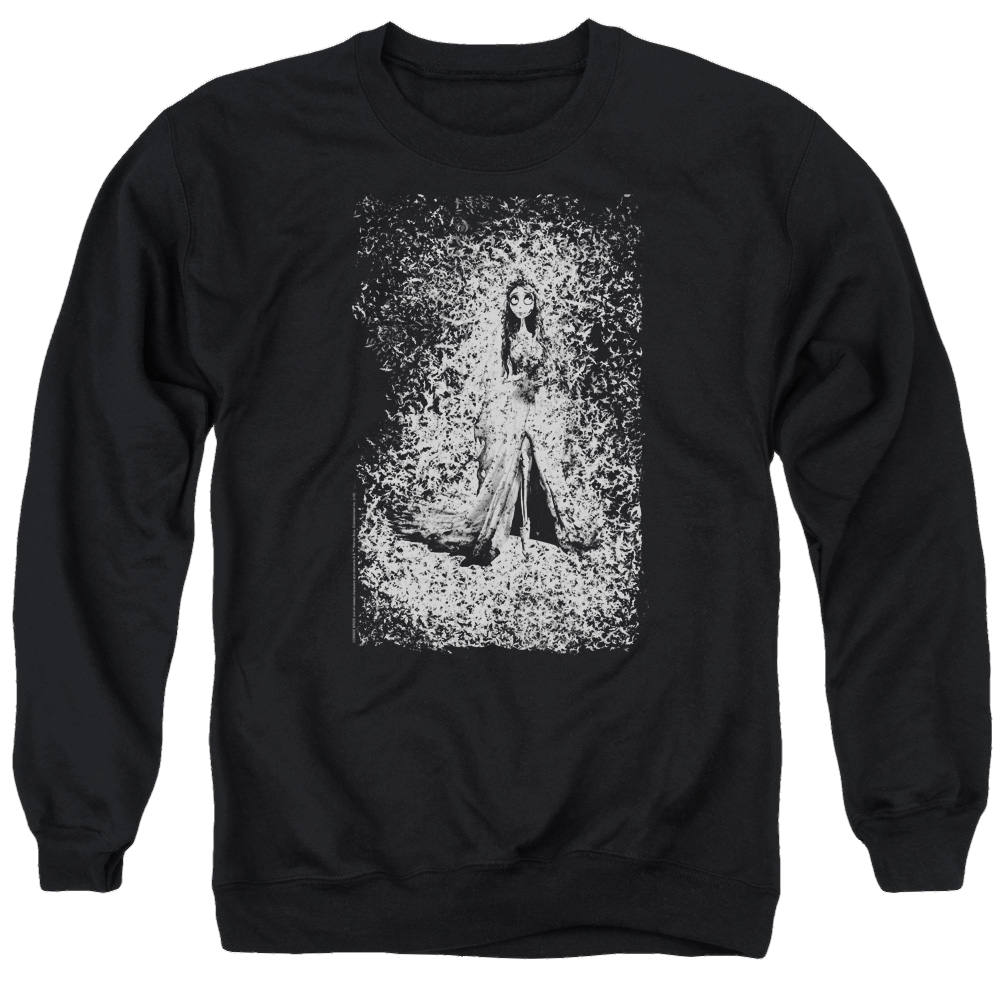 Corpse Bride Bird Dissolve - Men's Crewneck Sweatshirt Men's Crewneck Sweatshirt Corpse Bride
