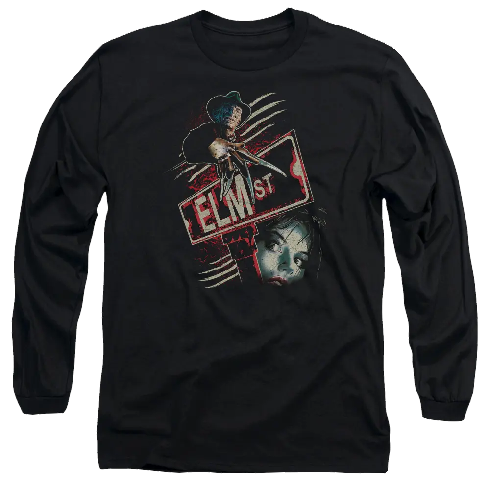 A Nightmare on Elm Street Elm St - Men's Long Sleeve T-Shirt A Nightmare on Elm Street