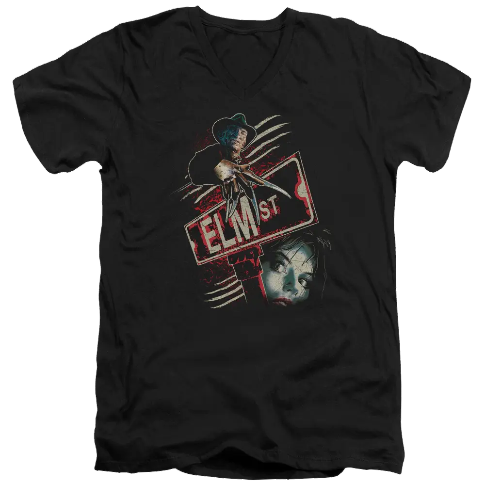 A Nightmare on Elm Street Elm St - Men's V-Neck T-Shirt A Nightmare on Elm Street