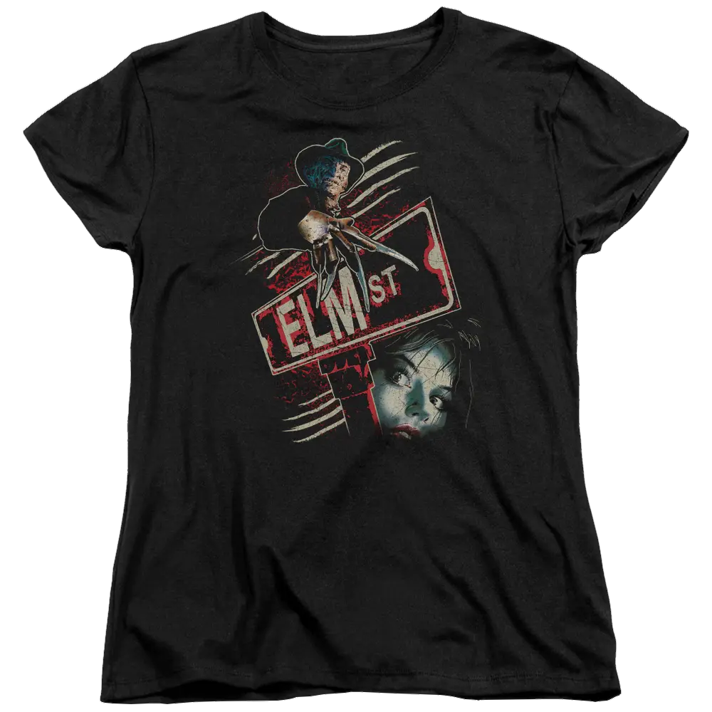 A Nightmare on Elm Street Elm St - Women's T-Shirt A Nightmare on Elm Street