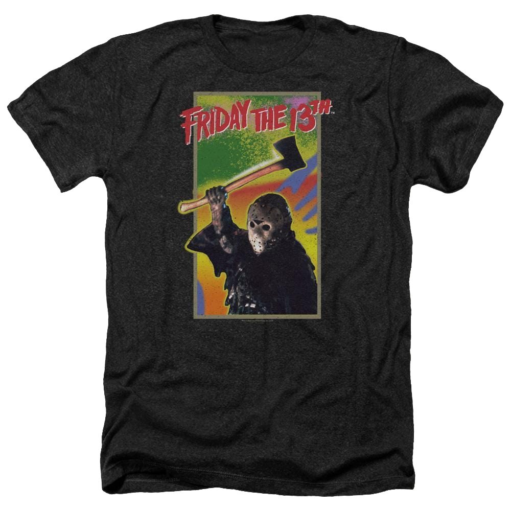 Friday The 13th Retro Game - Men's Heather T-Shirt Men's Heather T-Shirt Friday The 13th