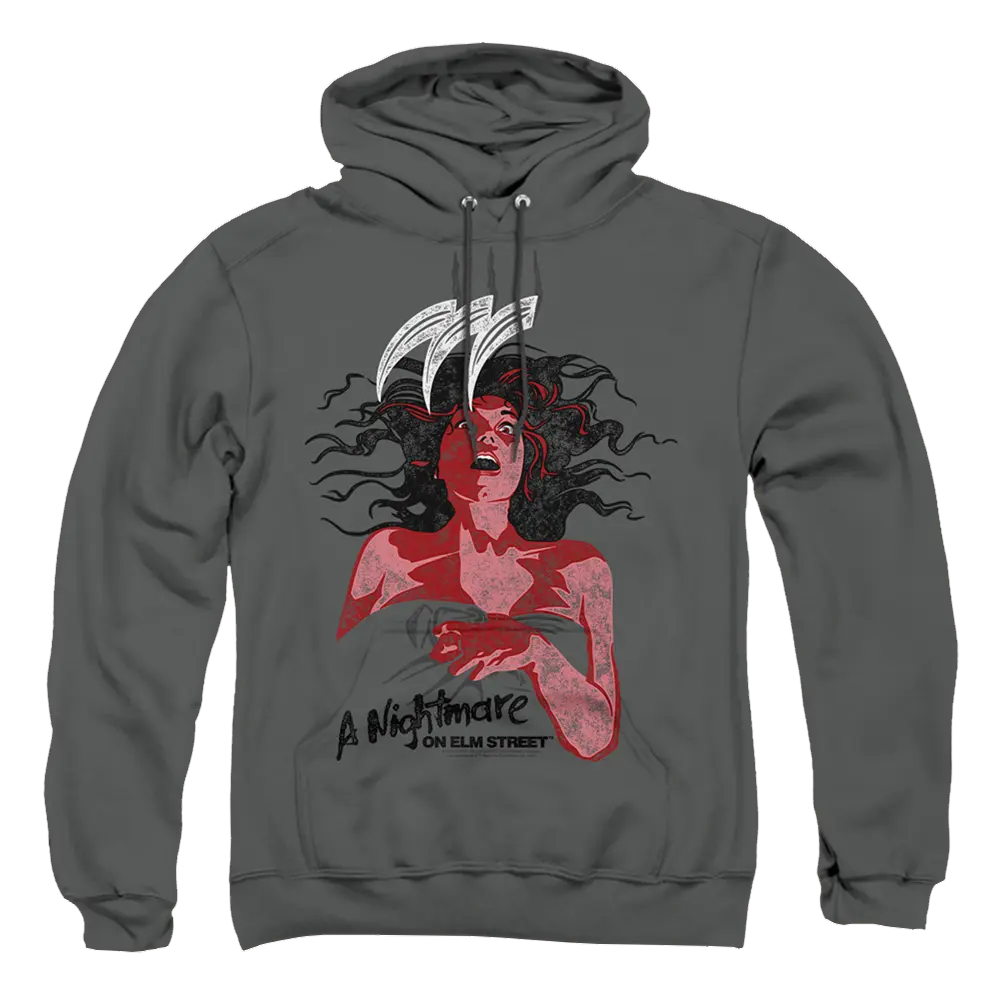 A Nightmare on Elm Street Illustrated European Poster - Pullover Hoodie A Nightmare on Elm Street