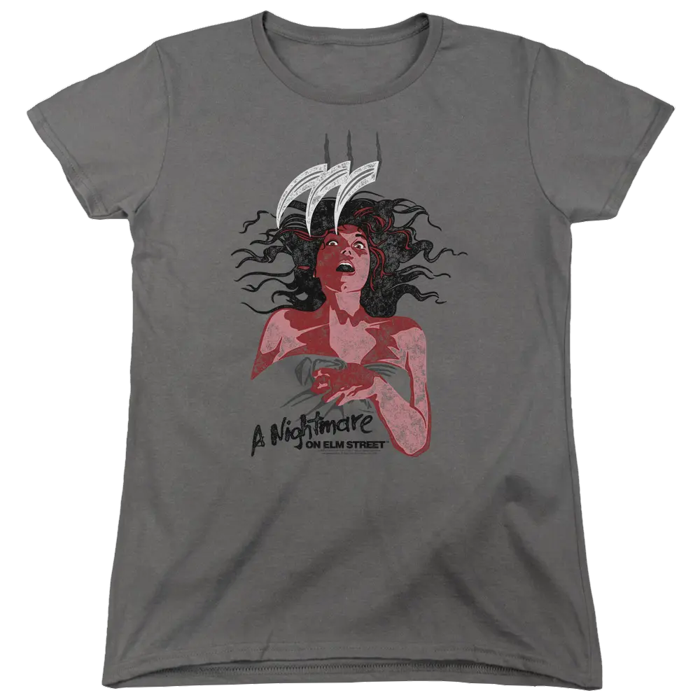 A Nightmare on Elm Street Illustrated European Poster - Women's T-Shirt A Nightmare on Elm Street
