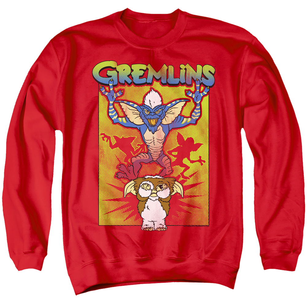 Gremlins Be Afraid - Men's Crewneck Sweatshirt Men's Crewneck Sweatshirt Gremlins