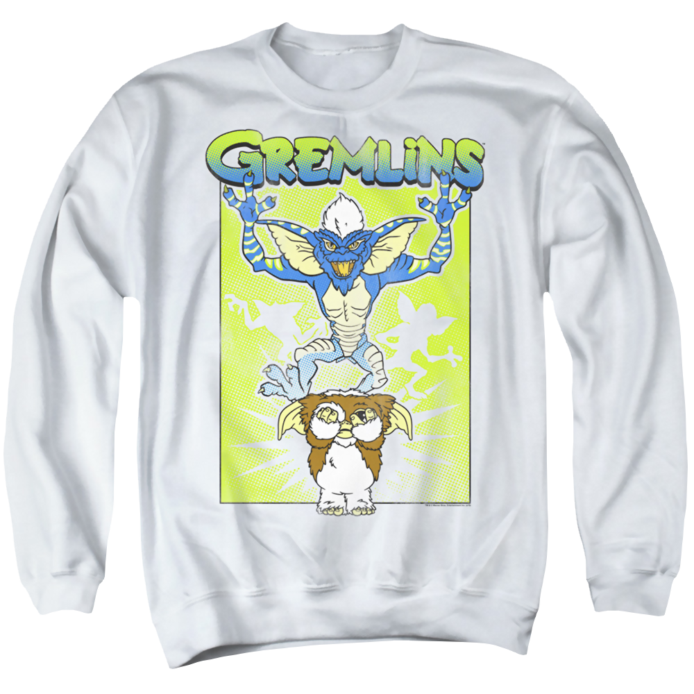 Gremlins Be Afraid - Men's Crewneck Sweatshirt Men's Crewneck Sweatshirt Gremlins