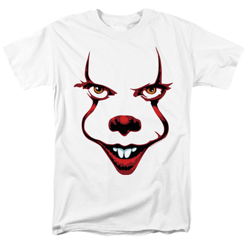 White men's regular fit t-shirt with IT Smile graphic