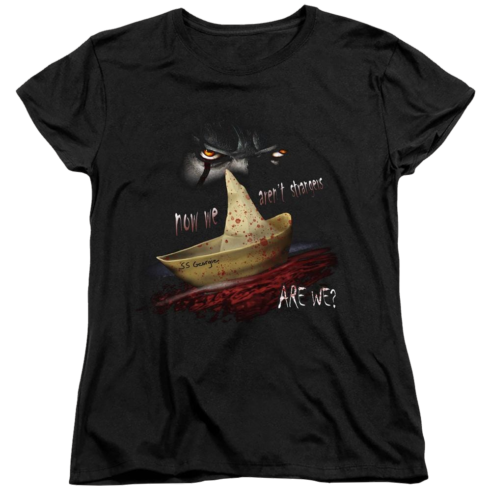 It Now We Arent Strangers - Women's T-Shirt Women's T-Shirt IT