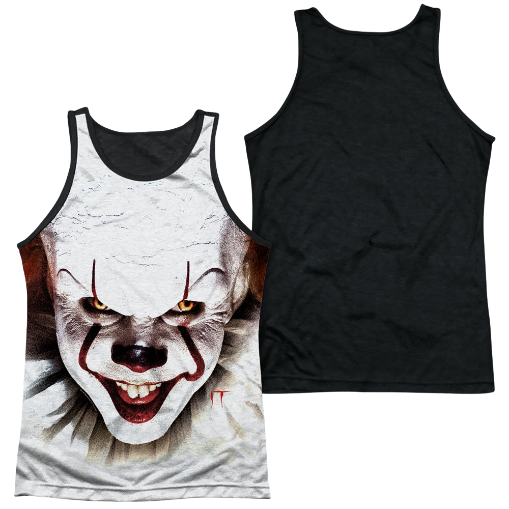 IT Pennywise At Large - Men's Black Back Tank Top Men's Black Back Tank IT