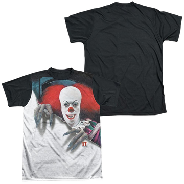 TV Miniseries Pennywise It men's black back t-shirt