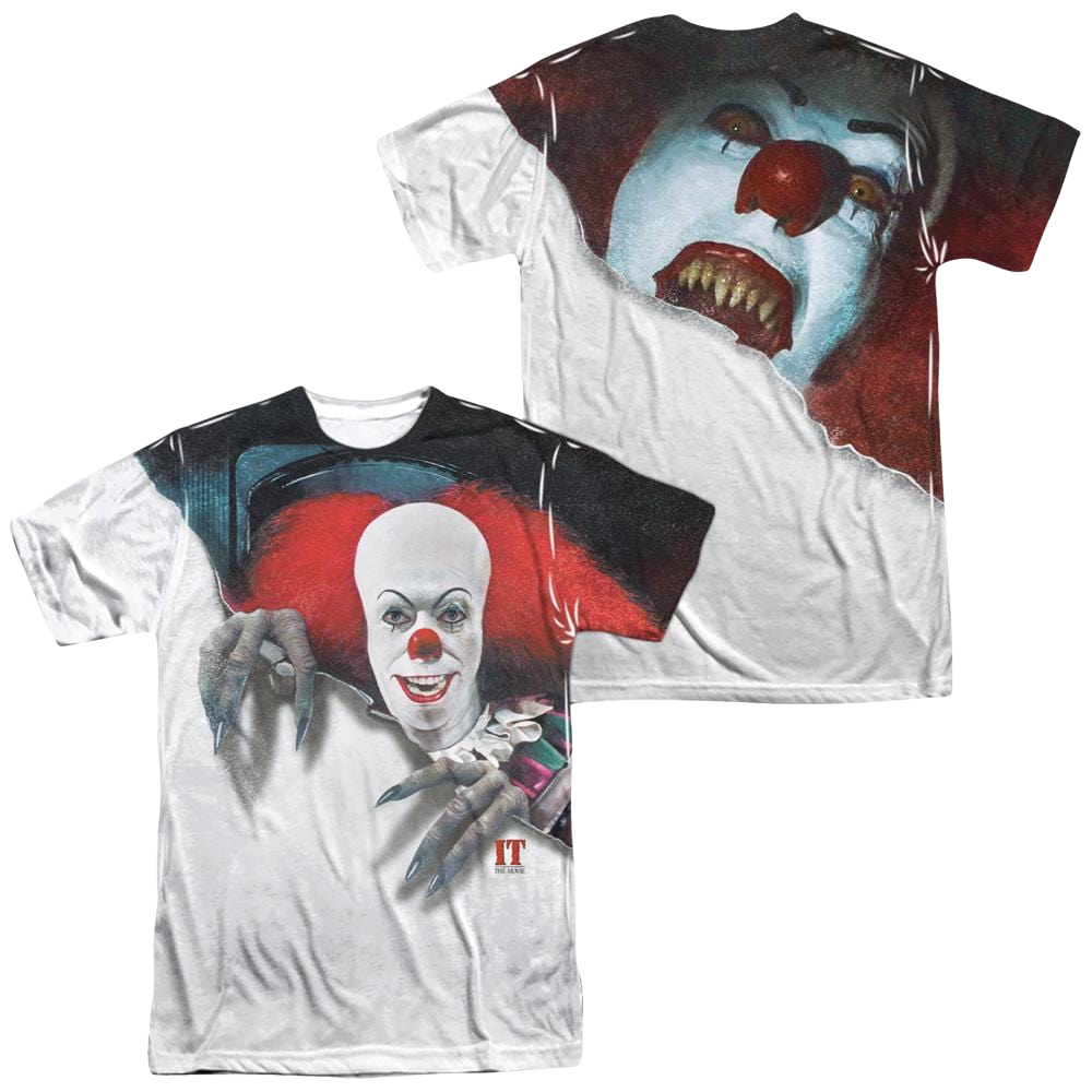 IT TV Miniseries Pennywise It - Men's All-Over Print T-Shirt Men's All-Over Print T-Shirt IT