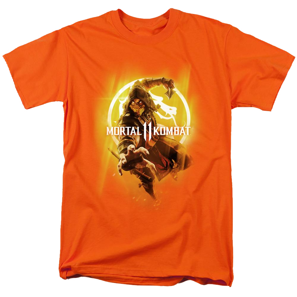 Mortal Kombat From The Flames - Men's Regular Fit T-Shirt Men's Regular Fit T-Shirt Mortal Kombat