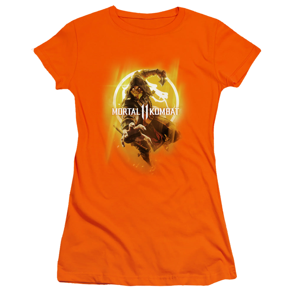 Mortal Kombat From The Flames - Juniors T-Shirt Juniors T-Shirt Mortal Kombat