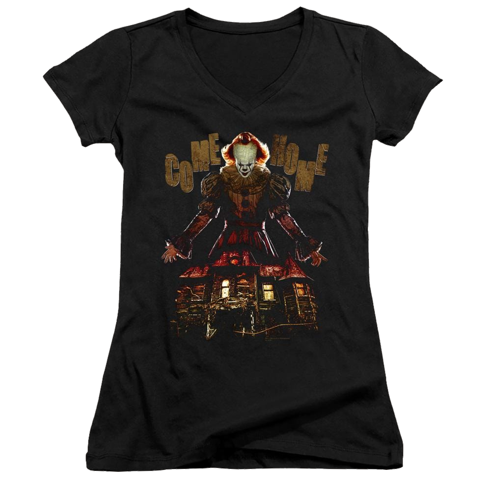 It Come Home - Juniors V-Neck T-Shirt Juniors V-Neck T-Shirt IT
