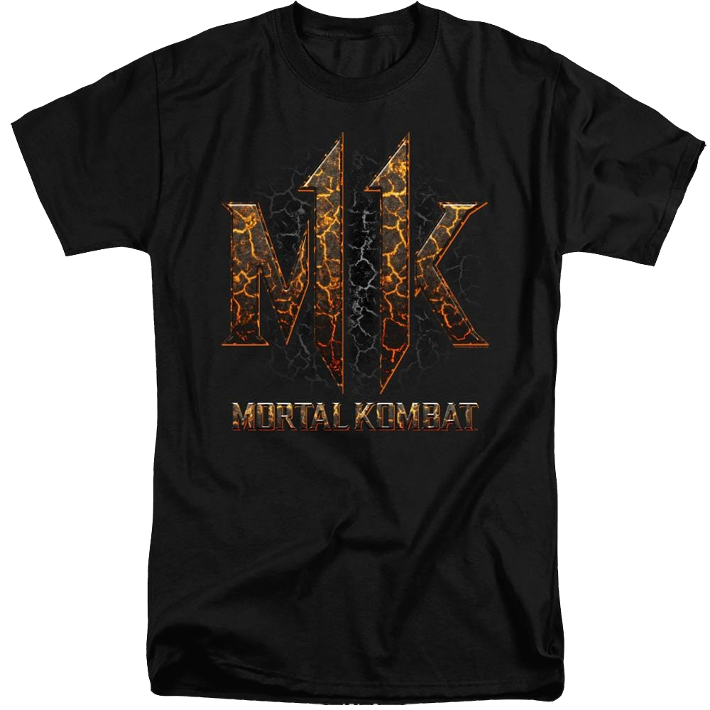 Mortal Kombat Mk11 Lava - Men's Tall Fit T-Shirt Men's Tall Fit T-Shirt Mortal Kombat