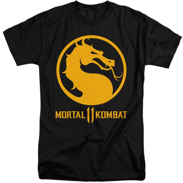 Mortal Kombat Dragon Logo - Men's Tall Fit T-Shirt Men's Tall Fit T-Shirt Mortal Kombat