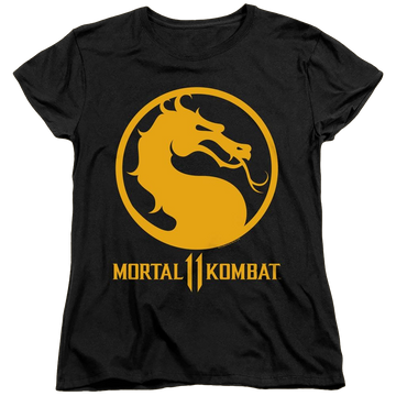 Mortal Kombat Dragon Logo - Women's T-Shirt Women's T-Shirt Mortal Kombat