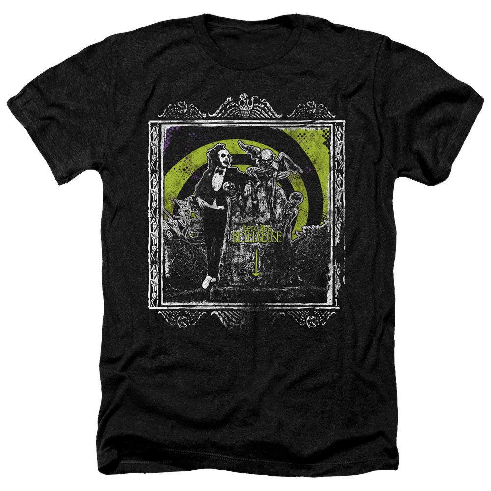 Beetlejuice Here Lies - Men's Heather T-Shirt Men's Heather T-Shirt Beetlejuice