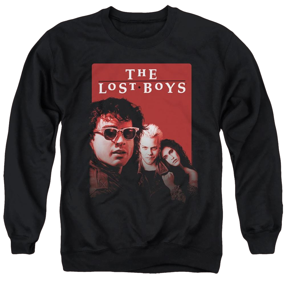 Lost Boys, The Michael David Star - Men's Crewneck Sweatshirt Men's Crewneck Sweatshirt Lost Boys