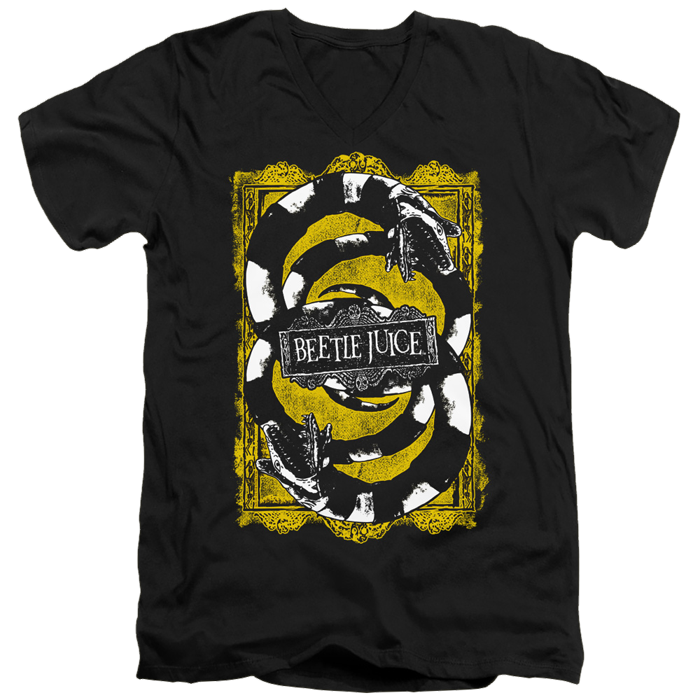 Beetlejuice We Got Worms - Men's V-Neck T-Shirt Men's V-Neck T-Shirt Beetlejuice