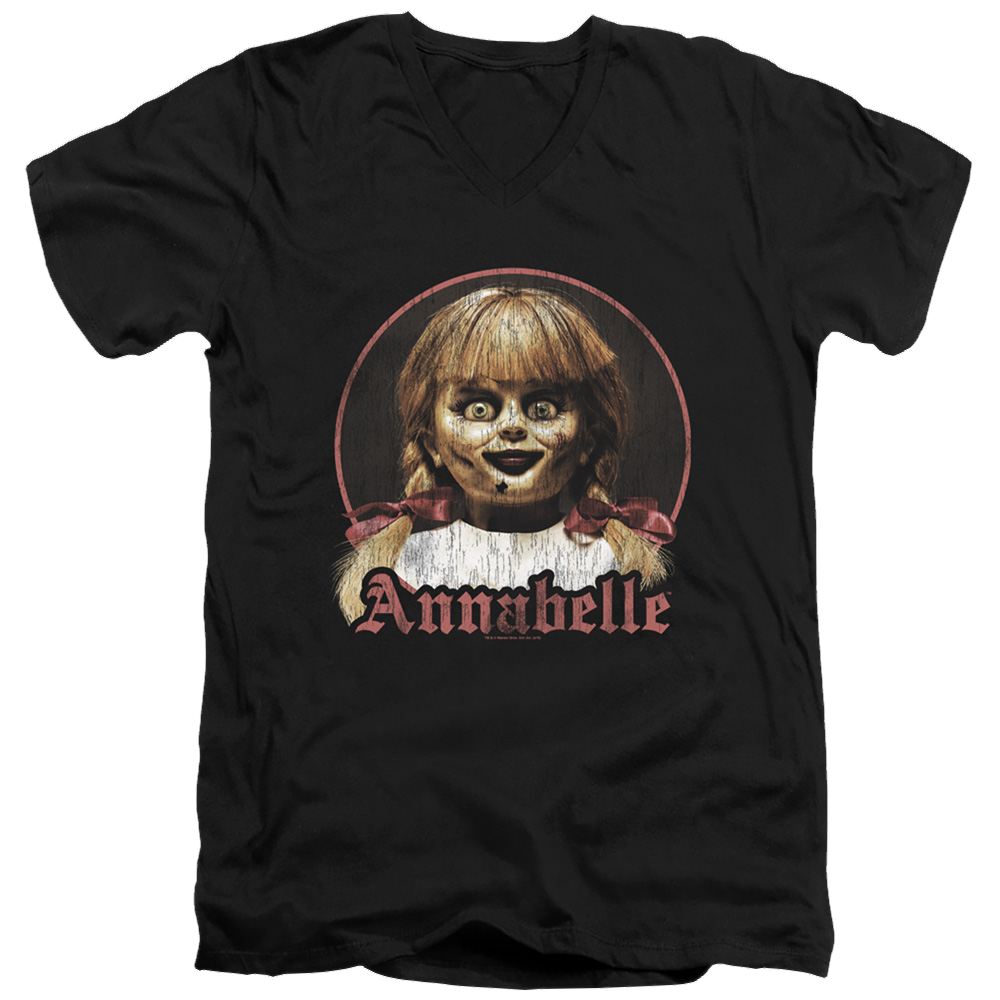 Annabelle Annabelle Portrait - Men's V-Neck T-Shirt Men's V-Neck T-Shirt Annabelle