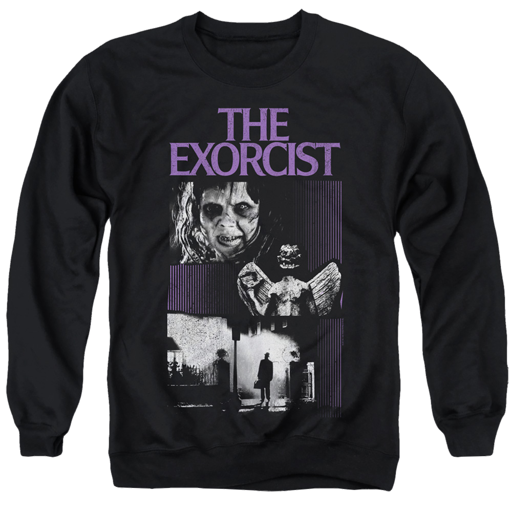 Exorcist, The What An Excellent Day - Men's Crewneck Sweatshirt Men's Crewneck Sweatshirt Exorcist