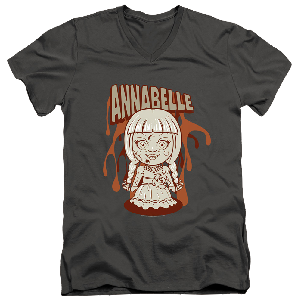 Annabelle Annabelle Illustration - Men's V-Neck T-Shirt Men's V-Neck T-Shirt Annabelle