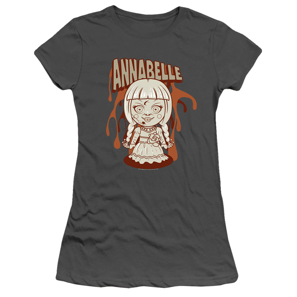 Annabelle Annabelle Illustration - Juniors T-Shirt Juniors T-Shirt Annabelle